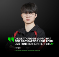 Razer DeathAdder V3 Pro - Leichte kabellose Ergonomische Esports-Maus