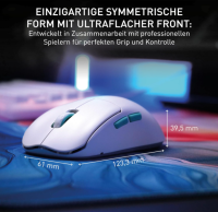 CHERRY XTRFY M68 Wireless, Ultraleichte Kabellose Gaming-Maus
