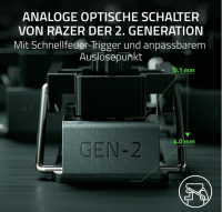 Razer Huntsman V3 Pro Mini - Gaming E-Sport Tastatur DE-Layout