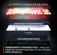 SteelSeries Apex Pro Mini Gen 3 Gaming Tastatur FR-Layout AZERTY