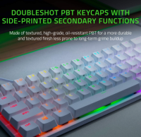 Razer Huntsman Mini (Red Switch) - Kompakte 60% Gaming Tastatur QWERTY
