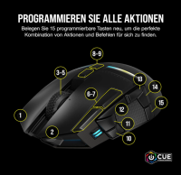 Corsair DARKSTAR Wireless MMO/MOBA Gaming-Maus ❌BITTE LESEN