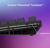 HyperX Alloy Rise – Hot-Swappable mechanische Gaming-Tastatur QWERTY