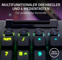 Razer BlackWidow V4 Pro (Green Switch) Gaming Tastatur - BITTE LESEN #