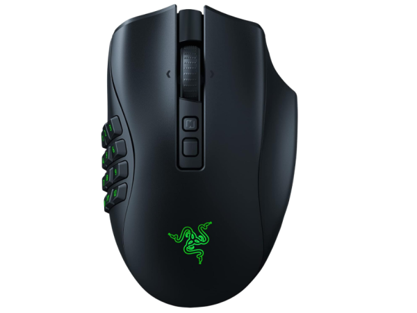 Razer Naga V2 Pro - Kabellose MMO-Gaming-Maus HyperSpeed schwarz +