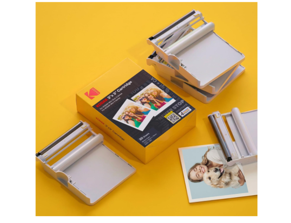 KODAK ICRG360 – Farbpatrone und Fotopapier für 60 Fotos (7,6 x 7,6 cm) ❌BITTE LESEN