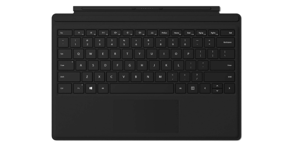 Microsoft Surface Pro Type Cover / Surface Pro 4-7 QWERTY Schwarz ❌BITTE LESEN!