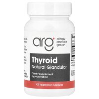 Allergy Research Group, Thyroid, nat?rliches Dr?sengewebe, 100 Kapseln