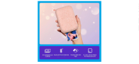 HP Sprocket tragbarer Instant-Fotodrucker,5,1 x7,6 cm, Blush Pink ❌ BITTE LESEN!