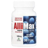 Allimax, 100% Allicin Pulverkapseln, 180 mg, 30...