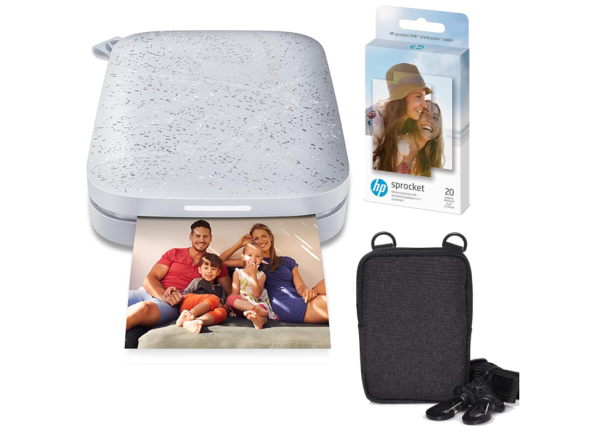 HP Sprocket Portable 2x3 Zoll Sofortbilddrucker (Weiß) BITTE LESEN