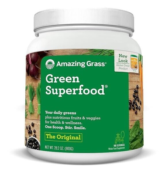 Amazing Grass, Greens Blend Superfood, das Original, 800 g