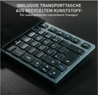 CHERRY KW 7100 MINI BT, Kompakte Multi-Device-Tastatur QWERTZ DE ohne OVP