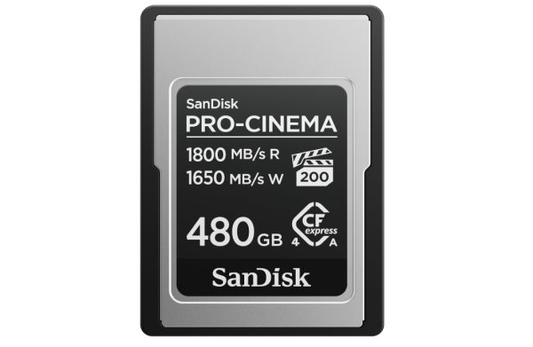 SanDisk PRO-Cinema CFexpress Type-A-Speicherkarte 480 GB OHNE OVP