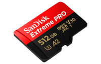 SanDisk Extreme PRO microSDXC Speicherkarte 512 GB + Adapter OHNE OVP