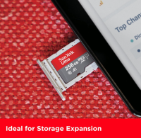 SanDisk Ultra Android microSDXC Speicherkarte 256 GB + Adapter OHNE OVP