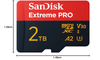 SanDisk Extreme PRO microSDXC UHS-I Speicherkarte 2TB...