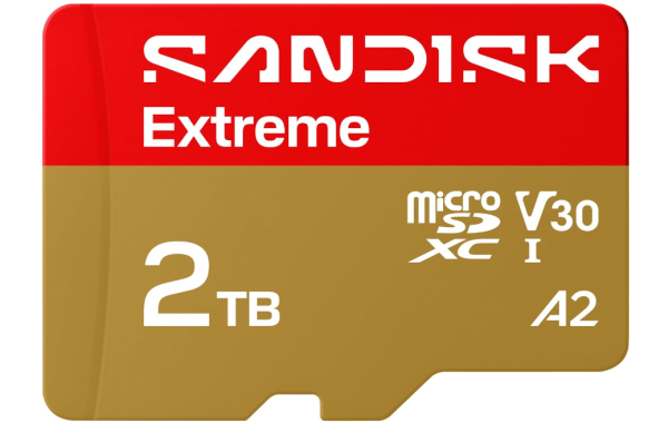 SanDisk Extreme microSDXC UHS-I Speicherkarte 2TB + SD Adapter OHNE OVP