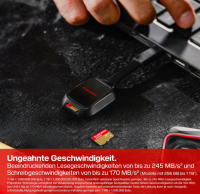 SanDisk Extreme microSDXC UHS-I Speicherkarte 2TB + SD Adapter OHNE OVP