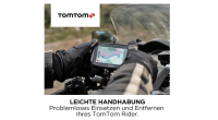 TomTom Rider Motorrad Halterungsset für Rider - Schwarz