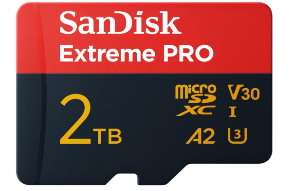 SanDisk Extreme PRO microSDXC UHS-I Speicherkarte 2TB + Adapter OHNE OVP