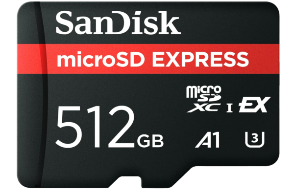 SanDisk 512GB microSD Express Karte 880 MB/s OHNE OVP