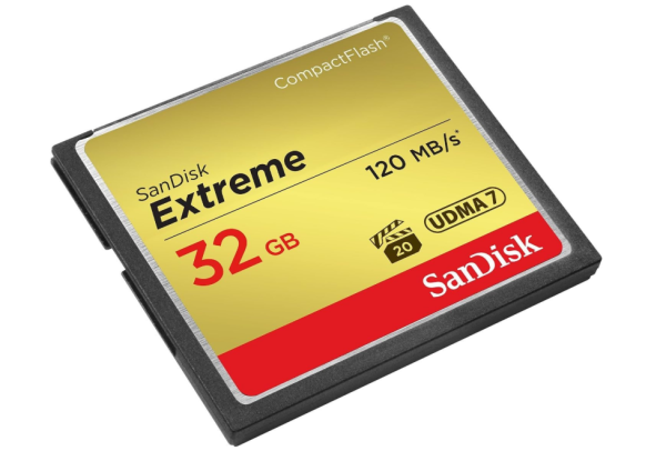 SanDisk Extreme CompactFlash Speicherkarte 32 GB UDMA 7 OHNE OVP