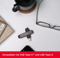 SanDisk Extreme PRO Dual Drive 2 TB, USB-C+USB-A 1000 MB/s Lesen