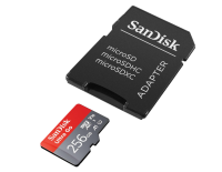 SanDisk 256 GB Ultra Go Micro SDXC Karte + SD Adapter (Für Android) OHNE OVP