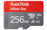 SanDisk 256 GB Ultra Go Micro SDXC Karte + SD Adapter (Für Android) OHNE OVP
