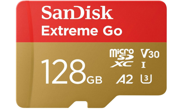 SanDisk Extreme Go microSDXC Karte 128 GB Anroid OHNE OVP