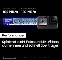 Samsung PRO Plus (2023) microSD-Karte + SD-Adapter, 1 TB OHNE OVP