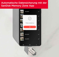 SanDisk Ultra Dual Drive Luxe 128 GB, USB-C + USB-A, 400...