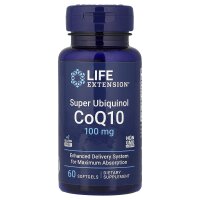 Life Extension, Super Ubiquinol CoQ10, Ubichinol, CoQ10, 100 mg, 60 Weichkapseln