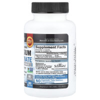 BioSchwartz, Maximum Absorption Magnesium Bisglycinate, Magnesiumbisglycinat mit maximaler Absorption, 180 pflanzliche Kapseln (24 mg pro Kapsel)