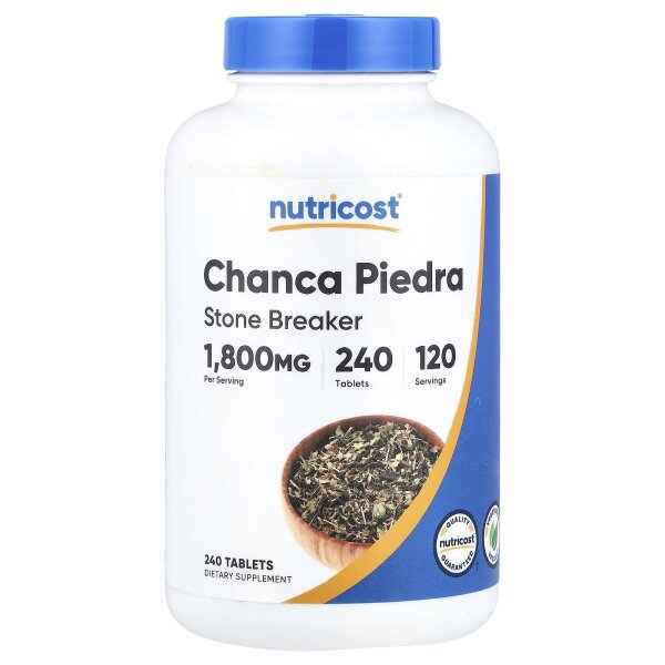 Nutricost, Chanca Piedra, Chanca Piedra, 240 Tabletten (900 mg pro Tablette)