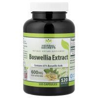 Herbal Secrets, Boswellia-Extrakt, 600 mg, 120 Kapseln