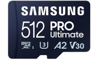 Samsung PRO Ultimate microSD-Karte + SD-Adapter, 512 GB...