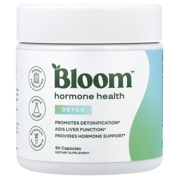 Bloom, Hormone Health, Detox, 90 Kapseln