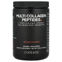 Codeage, Multi Collagen Peptides Powder, Multi-Kollagen-Peptid-Pulver, geschmacksneutral, 300 g (10,58 oz.)