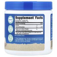 Nutricost, Organic Lions Mane Mushroom, Bio-Löwenmähnen-Pilz, geschmacksneutral, 113 g (4 oz.)