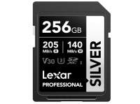 Lexar Silver SD Karte 256GB, UHS-I SDXC Card 205 MB/s...