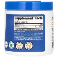 Nutricost, Vitamin C, Unflavored, Vitamin C, geschmacksneutral, 227 g (8,1 oz.)