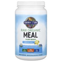 Garden of Life, RAW Organic Meal Replacement Shake, Shake als Mahlzeitenersatz, Vanille, 1.050 g (2 lbs. 5,04 oz.)