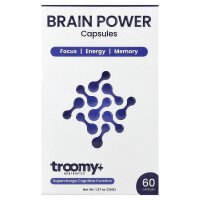 Troomy Nootropics, Brain Power, 60 Kapseln