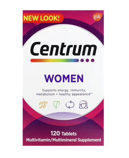 Centrum, Multivitamin f?r Frauen, 120 Tabletten