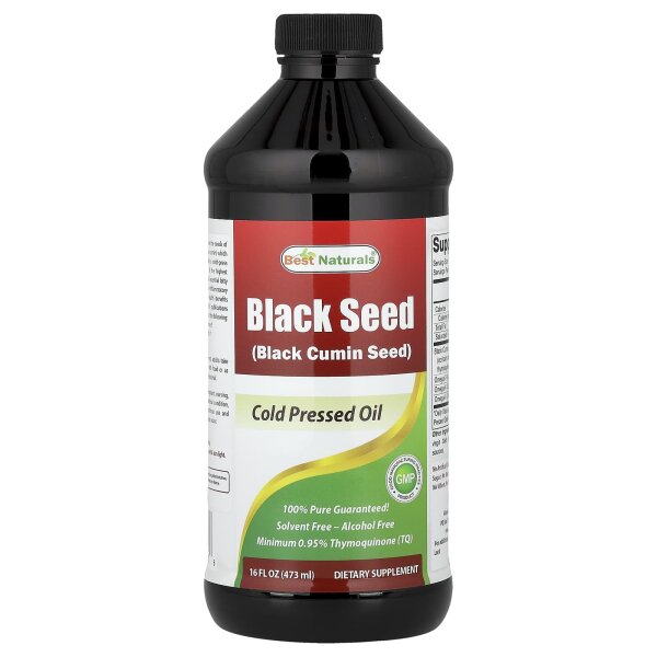 Best Naturals, Schwarzkümmel, kaltgepresstes Öl, 473 ml (16 fl. oz.)
