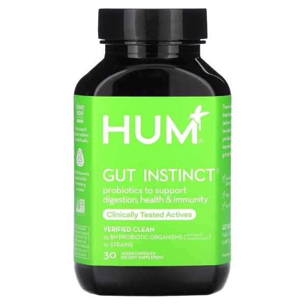 HUM Nutrition, Gut Instinct, 30 vegane Kapseln