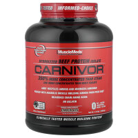 MuscleMeds, Carnivor™, hydrolysiertes Rindfleischproteinisolat, Schokolade, 1.898,4 g (4,19 lbs.)