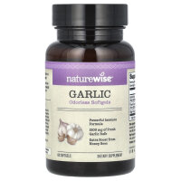 NatureWise, Garlic, Knoblauch, 1.500 mg, 60 Weichkapseln